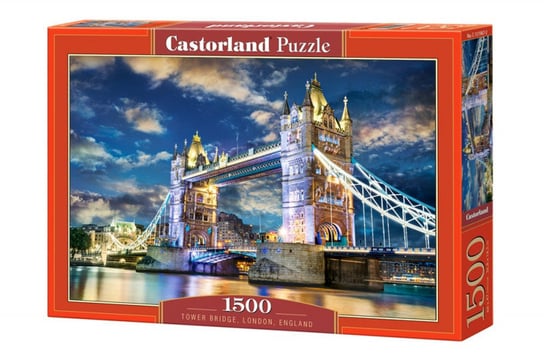 Castorland, puzzle, Tower Bridge Londyn Anglia, 1500 el. Castorland