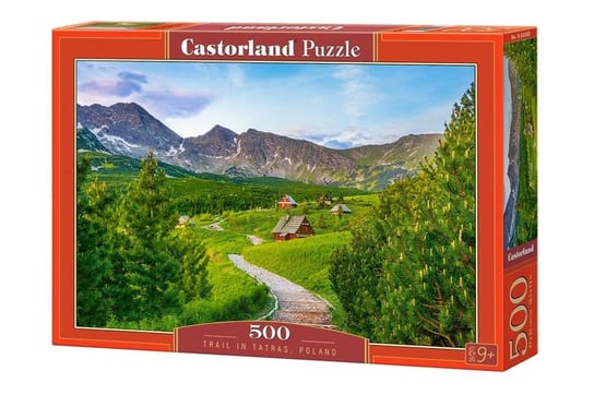 Castorland, puzzle, Trail in Tatras , 500 el. Castorland