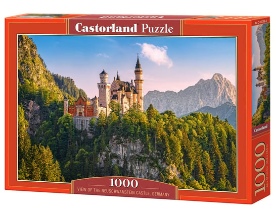 Castorland, puzzle, Viev of the Neuschwanstein Castle, Germany, 1000 el. Castorland
