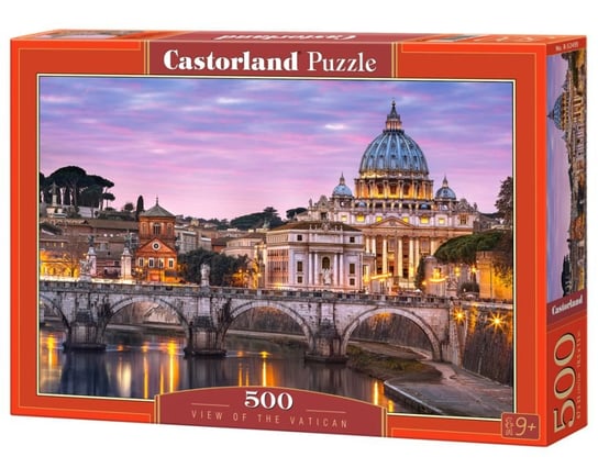 Castorland, puzzle, View of the Vatican, 500 el. Castorland