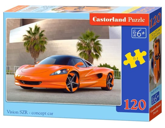 Castorland, puzzle, Vision SZR concept car, 120 el. Castorland