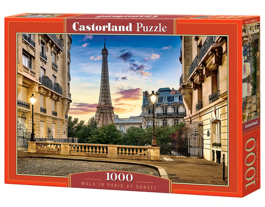 Castorland, puzzle, Walk In Paris At Sunset, 1000 el. Castorland