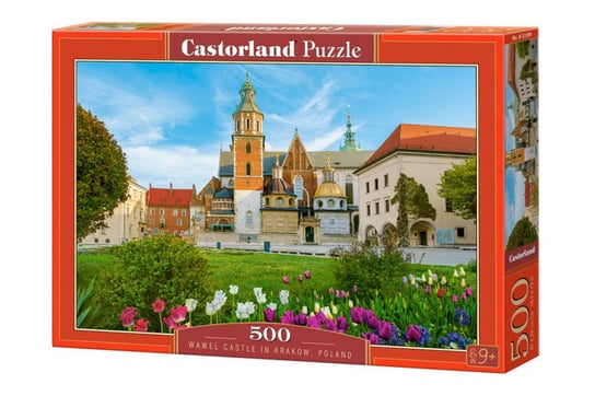 Castorland, puzzle, Wawel zamek Kraków, Polska, 500 el. Castorland