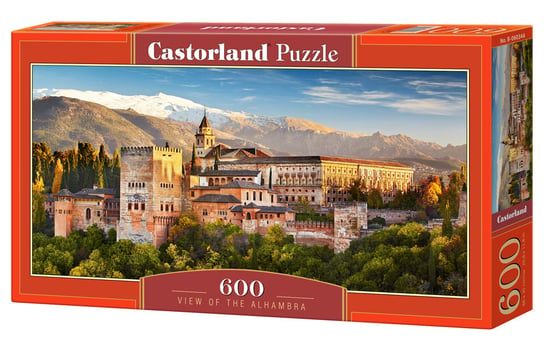 Castorland, puzzle, Widok na Alhambrę, 600 el. Castorland