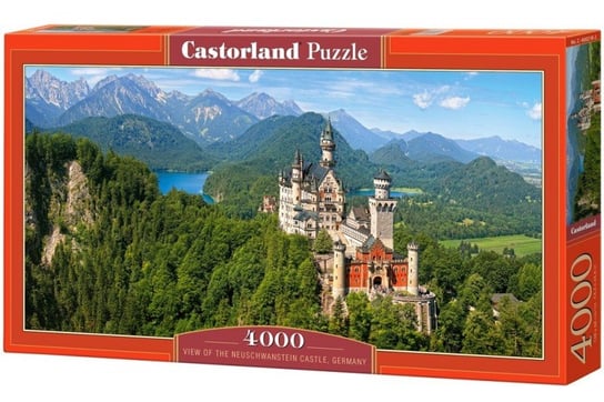 Castorland, puzzle, Widok na Zamek, 4000 el. Castorland