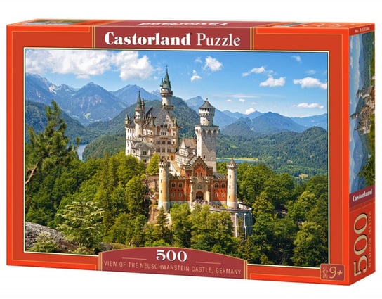 Castorland, puzzle, Widok Na Zamek Neuschwanstein Niemcy, 500 el. Castorland