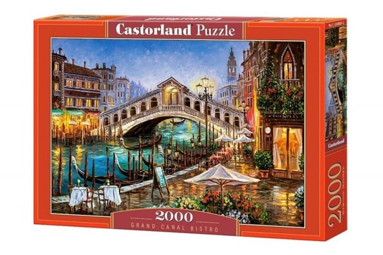Castorland, puzzle, Wielki Kanał Bistro, 2000 el. Castorland