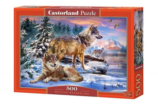 Castorland, puzzle, Wilcza Kraina Czarów, 500 el. Castorland