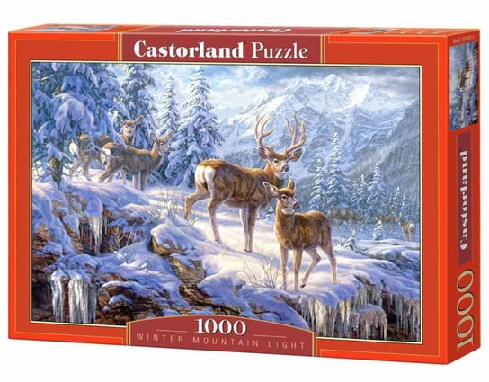 Castorland, puzzle, Winter mountain light, 1000 el. Castorland