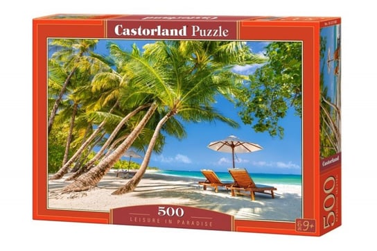 Castorland, puzzle, Wolny czas w raju, 500 el. Castorland
