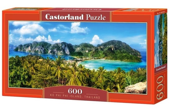 Castorland, puzzle, Wyspa Ko Phi Phi, Tajlandia, 600 el. Castorland