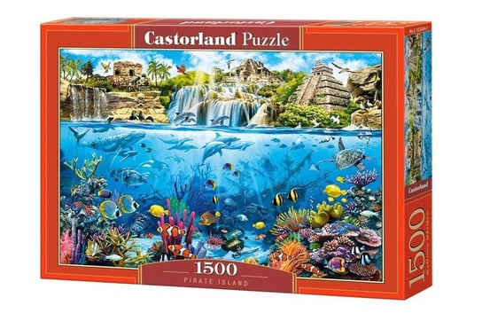 Castorland, puzzle, Wyspa Piratów , 1500 el. Castorland