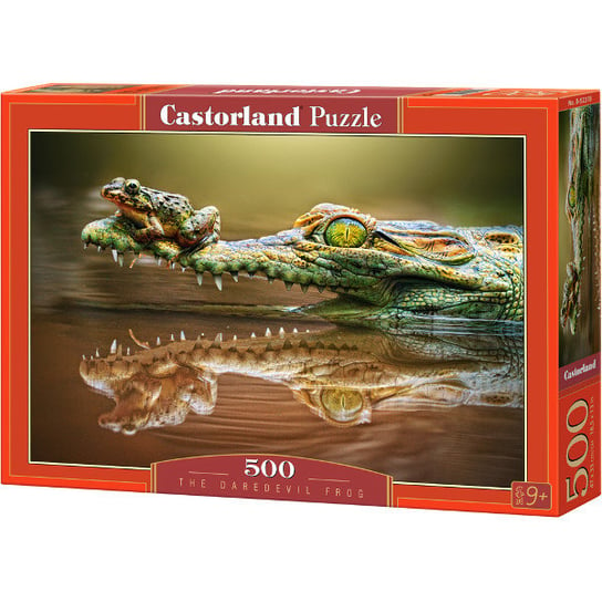 Castorland, puzzle, Żaba ryzykantka, 500 el. Castorland