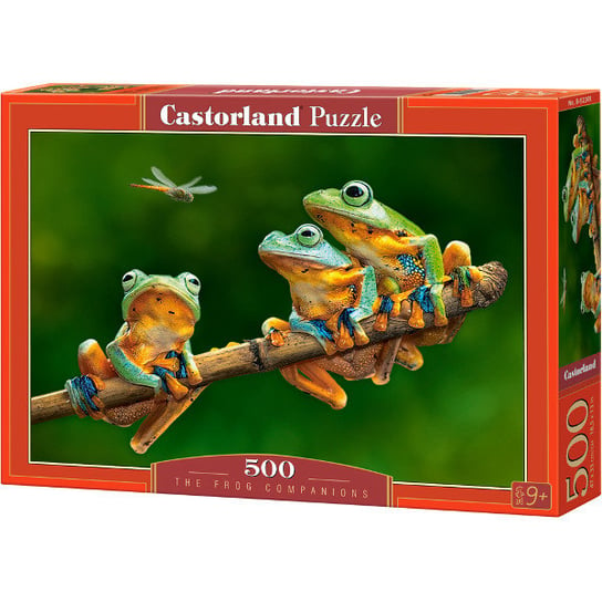 Castorland, puzzle, Żaby, 500 el. Castorland