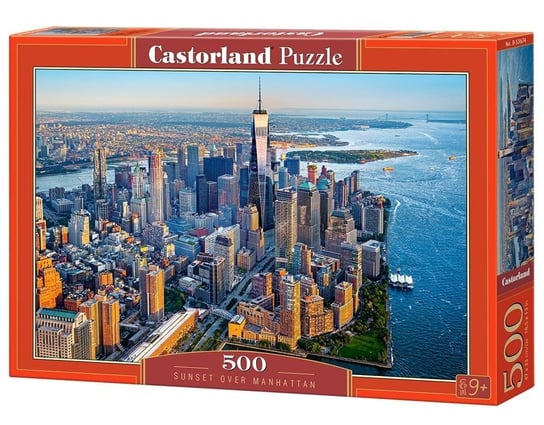 Castorland, puzzle, Zachód nad Manhattanem , 500 el. Castorland
