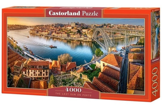 Castorland, puzzle, Zachód słońca w Porto, 4000 el. Castorland
