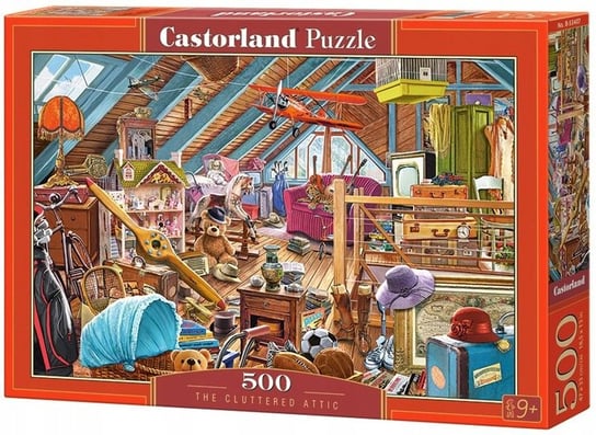 Castorland, puzzle, Zagracony strych, 500 el. Castorland