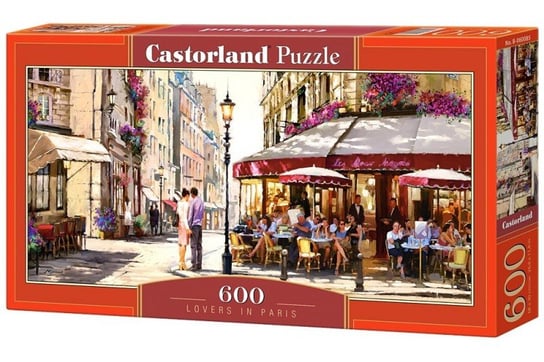 Castorland, puzzle, Zakochani w Paryżu, 600 el. Castorland