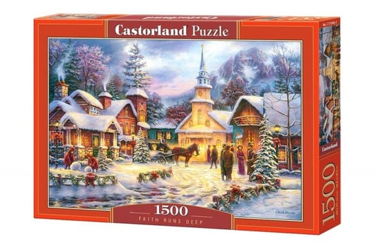 Castorland, puzzle, Zima, 1500 el. Castorland