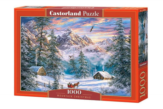 Castorland, puzzle, Zima w górach, 1000 el. Castorland