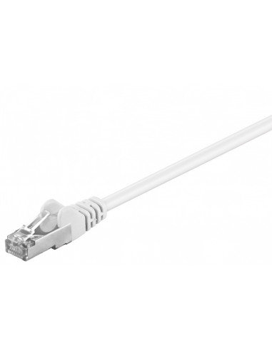 Cat 5E Kabel Łączący, F/Utp, Biały - Długość Kabla 0.25 M RB-LAN