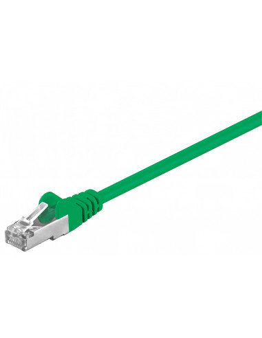 Cat 5E Kabel Łączący, Sf/Utp, Zielony - Długość Kabla 1.5 M Goobay