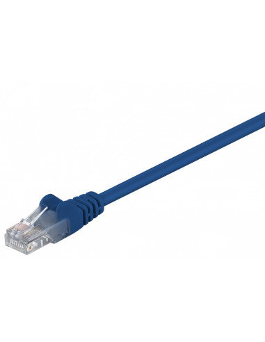 Cat 5E Kabel Łączący, U/Utp, Niebieski - Długość Kabla 0.25 M RB-LAN