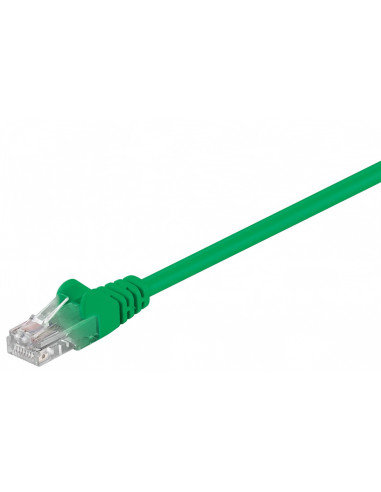 Cat 5E Kabel Łączący, U/Utp, Zielony - Długość Kabla 0.25 M RB-LAN