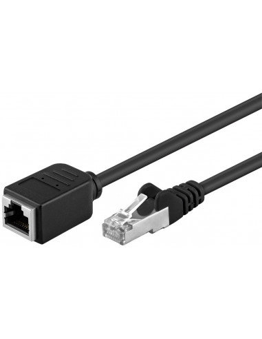Cat 5E Kabel Przedłużającyf/Utp, Czarny - Długość Kabla 1.5 M RB-LAN
