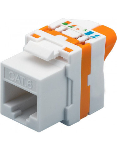 CAT 6 gniazdo Keystone RJ45, UTP, 250 MHz Goobay