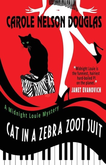 Cat in a Zebra Zoot Suit Douglas Carole Nelson
