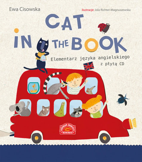 Cat in the Book. Elementarz języka angielskiego + CD Cisowska Ewa