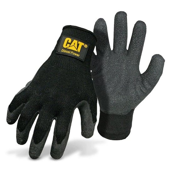 Cat, Rękawice ochronne 017400L, czarno-szare, rozmiar L Cat