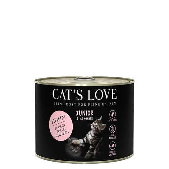 Cat'S Love Junior Mokra karma dla kotów kurczak Z Algami I Olejem Z Krokosza 200g Inny producent