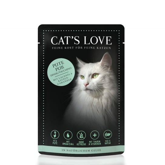 Cat'S Love Karma dla kotów Indyk W Naturalnej galaretce 85g Inny producent
