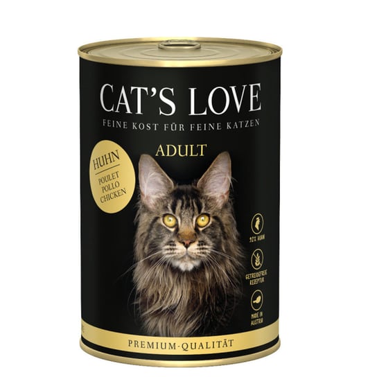 Cat'S Love Mokra karma dla kotów kurczak Z Olejem Lnianym 400g Inny producent