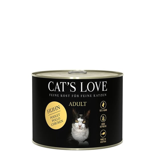 Cat'S Love Mokra karma dla kotów kurczak Z Olejem Lnianym I Pokrzywą 200g Inny producent