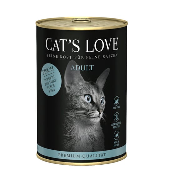 Cat'S Love Mokra karma dla kotów Ryby Z Olejem Z Krokosza I Pietruszką 400g Inny producent