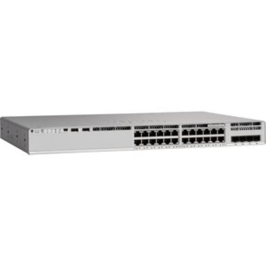 CATALYST 9200L 24-PORTOWY POE+ 4 X 1G NIEZBĘDNE URZĄDZENIA SIECIOWE 0,000000 Czarny Cisco