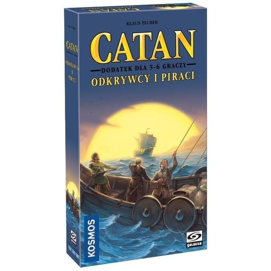 Catan Odkrywcy i Piraci, gra rodzinna, Galaktyka, dodatek dla 5/6 osób Galakta
