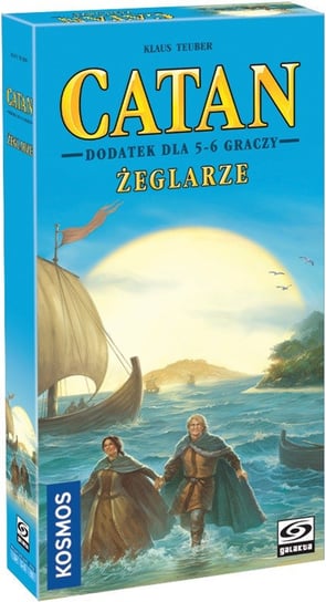 Catan Żeglarze Dodatek Na 5 I 6 Osób, gra planszowa, Galakta Galakta