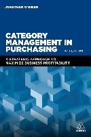 Category Management in Purchasing O'brien Jonathan