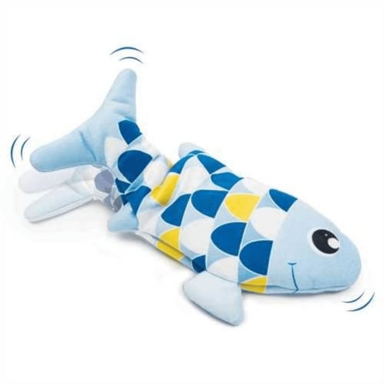 Catit Groovy Fish skacząca, niebieska ryba zabawka z kocimiętką 25cm Catit