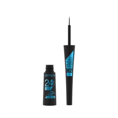 Catrice, 24h Brush Liner, wodoodporny eyeliner 010 Ultra Black, 3 ml Catrice