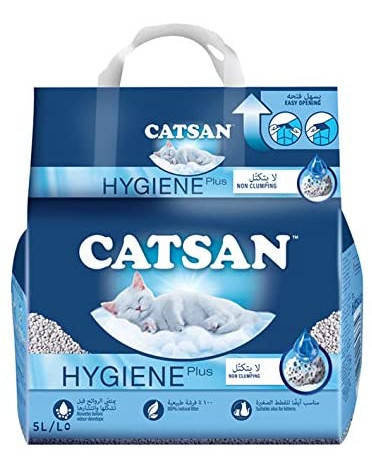 CATSAN 5l - higieniczny żwirek dla kota Catsan