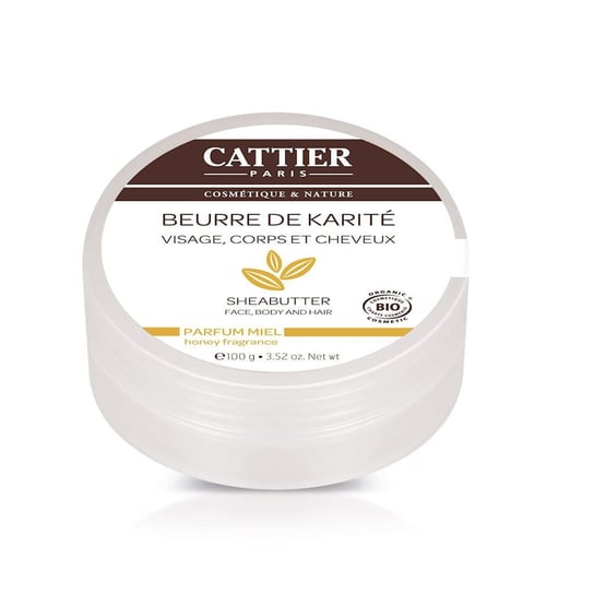 Cattier, masło shea miodowe, 100 g Cattier