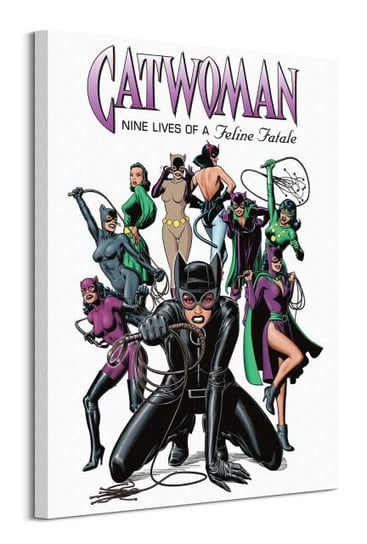 Catwoman Feline Fatale - obraz na płótnie Pyramid International