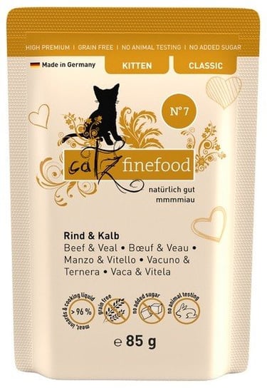 Catz Finefood Kitten N.07 Woło Catz Finefood