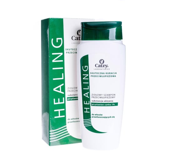 Catzy Healing, ziołowy szampon przeciwłupieżowy, 200 ml Catzy Healing
