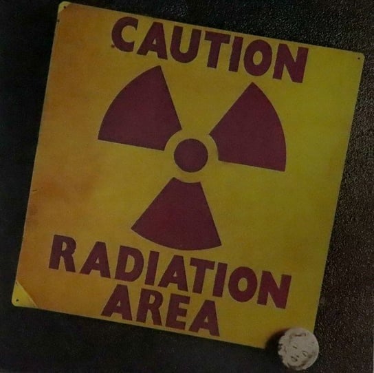 Caution Radiation Area-(Yellow Splatter Colored) Area